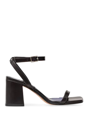 Essential Block Heel Black Sandal Essential Block Heel Black Sandal