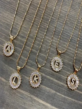 Farrah B Yours Truly Initial Necklace Farrah B Yours Truly Initial Necklace