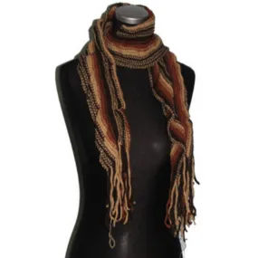 Fringe Muffler - Brown Fringe Muffler - Brown