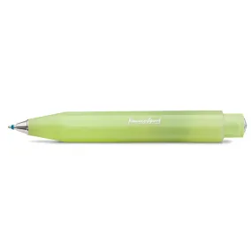 Frosted Sport Ballpoint Pen - Fine Lime Frosted Sport Ballpoint Pen - Fine Lime