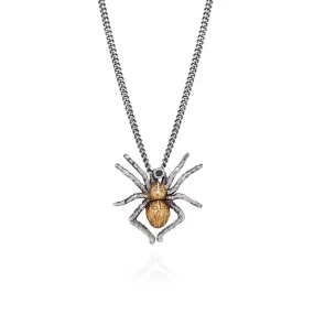 Gilded Spider Necklace by Yasmin Everley Gilded Spider Necklace by Yasmin Everley