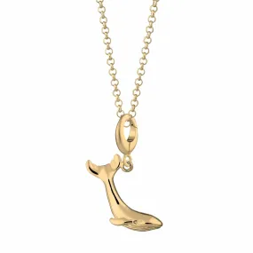 Gold Plated Whale Necklace Gold Plated Whale Necklace