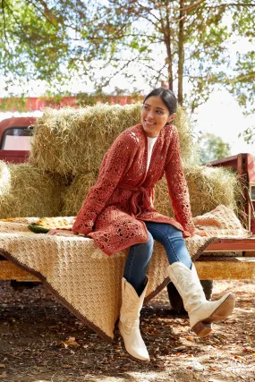 Granny Square Oversized Cardigan Granny Square Oversized Cardigan