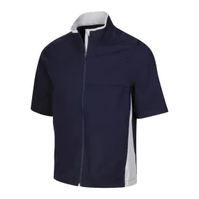 Greg Norman Mens Weatherknit Full-Zip Jacket - NAVY Greg Norman Mens Weatherknit Full-Zip Jacket - NAVY