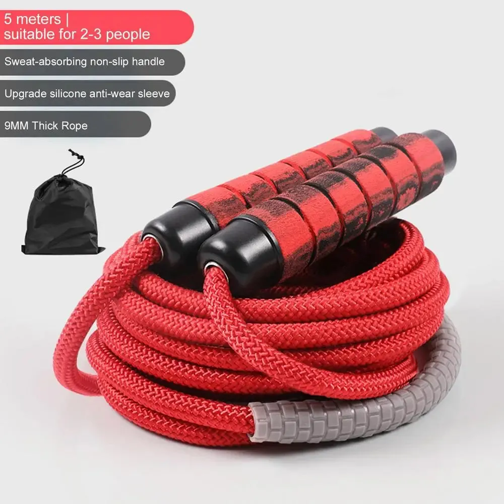 Group Skipping Rope Anti-Slip Handle For Double Unders