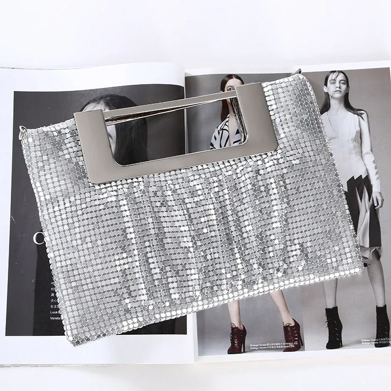 Handmade Pleated Clutch