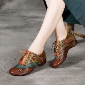 Handmade Womens Soft Genuine Leather Sandals Multicolor Lace Up Brown Handmade Womens Soft Genuine Leather Sandals Multicolor Lace Up Brown