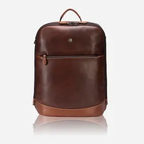 Jekyll & Hide Soho Single Compartment Backpack 41cm, Two Tone Jekyll & Hide Soho Single Compartment Backpack 41cm, Two Tone