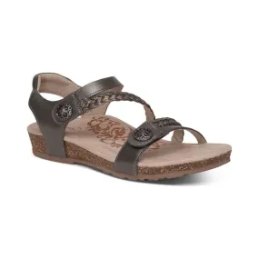 Jillian Braided Quarter Strap - Gunmetal Jillian Braided Quarter Strap - Gunmetal