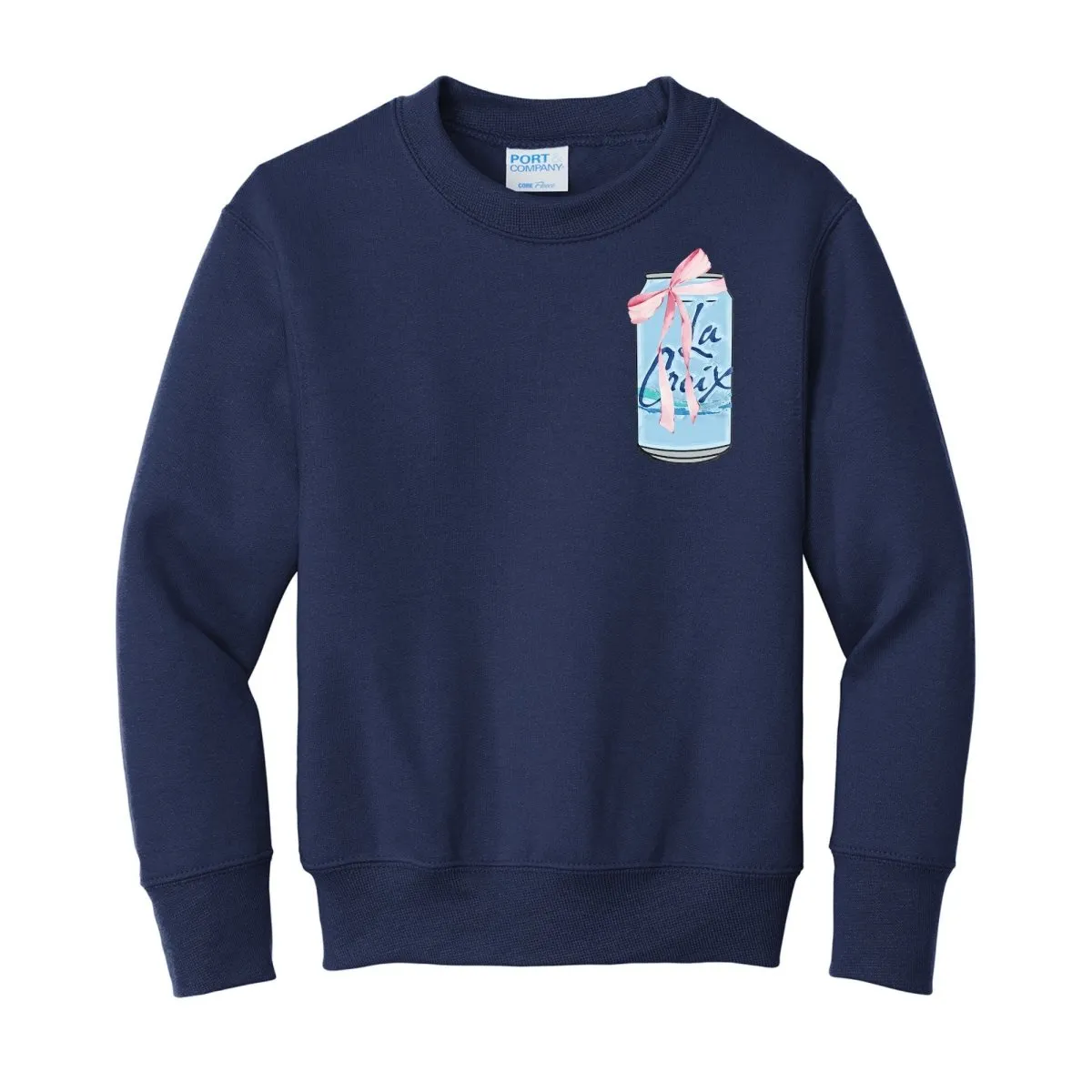 Kids Make It Yours™ 'Bow Beverages' Crewneck Sweatshirt