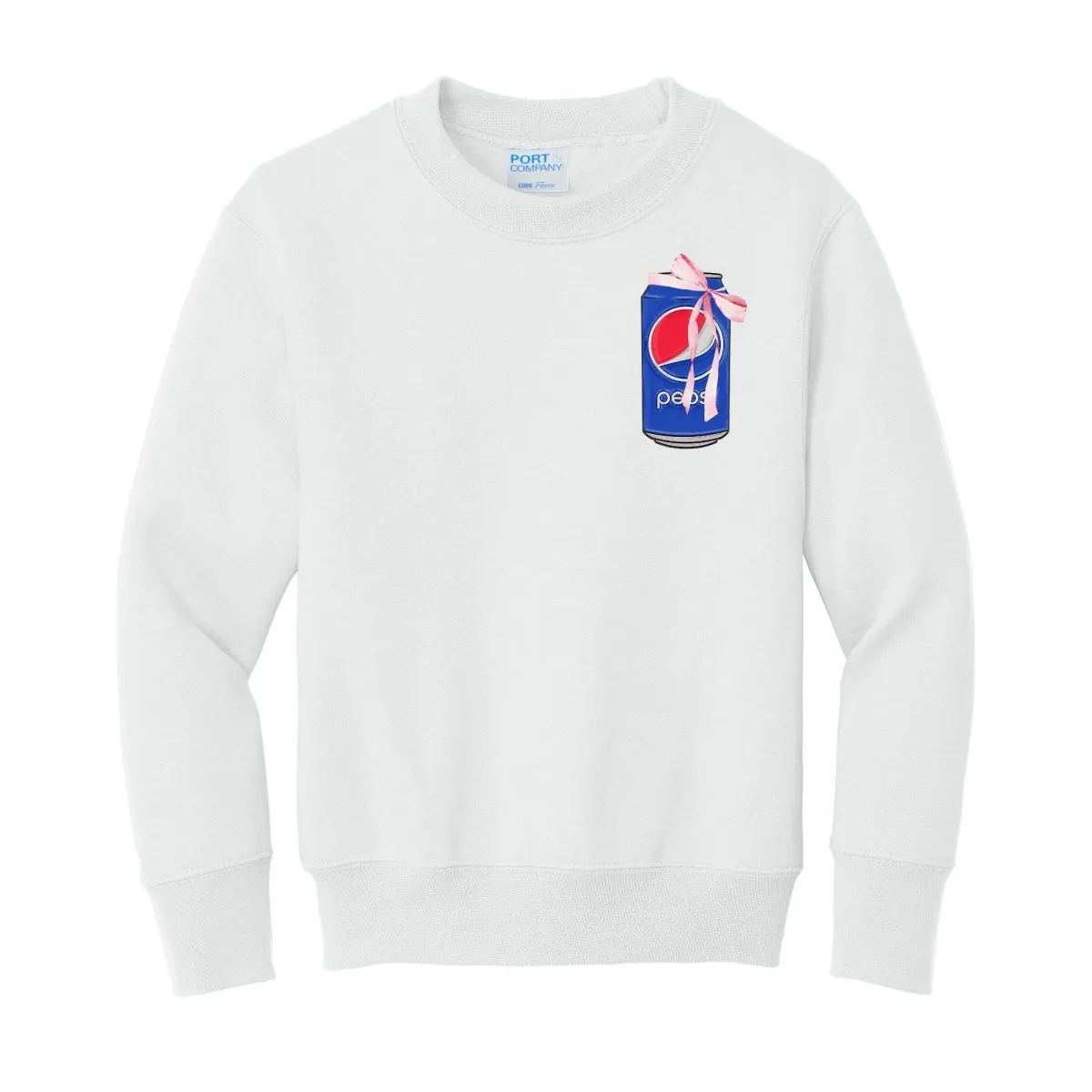 Kids Make It Yours™ 'Bow Beverages' Crewneck Sweatshirt