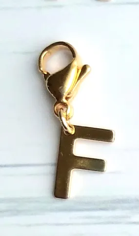 Letter F Charm Letter F Charm