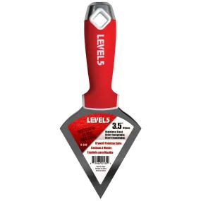 Level 5 Custom Stainless Steel Finishing Knife with Soft Grip Handle Level 5 Custom Stainless Steel Finishing Knife with Soft Grip Handle