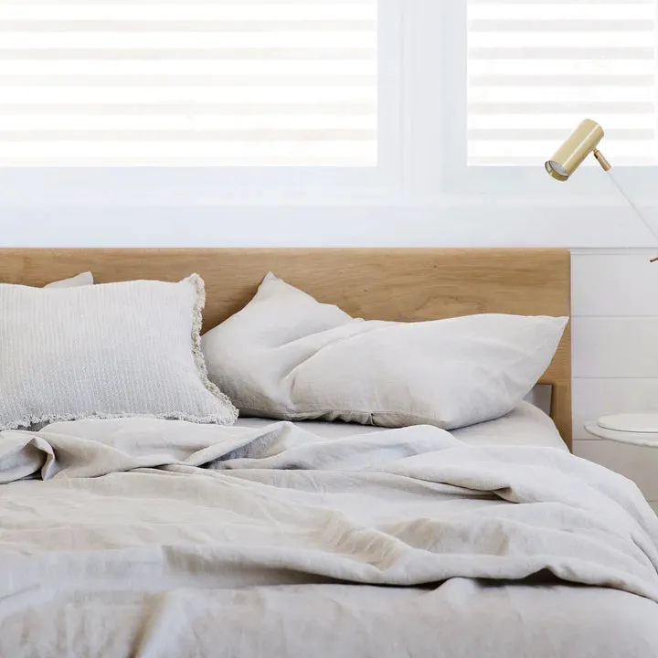 LINEN DUVET COVER SET | NATURAL