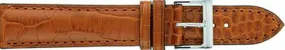 Louisiana Alligator Embossed Tan 684 Leather Watch Strap Louisiana Alligator Embossed Tan 684 Leather Watch Strap