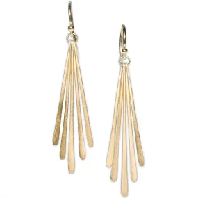 <!--ER625-->five fringe drop earrings <!--ER625-->five fringe drop earrings