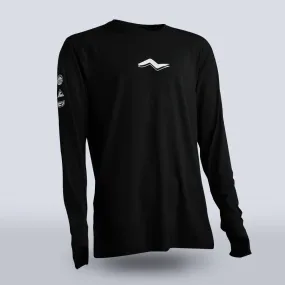 Men's Tarkine Long Sleeve Ultra-Eco Run Tee (Black/Standard Thickness) Men's Tarkine Long Sleeve Ultra-Eco Run Tee (Black/Standard Thickness)