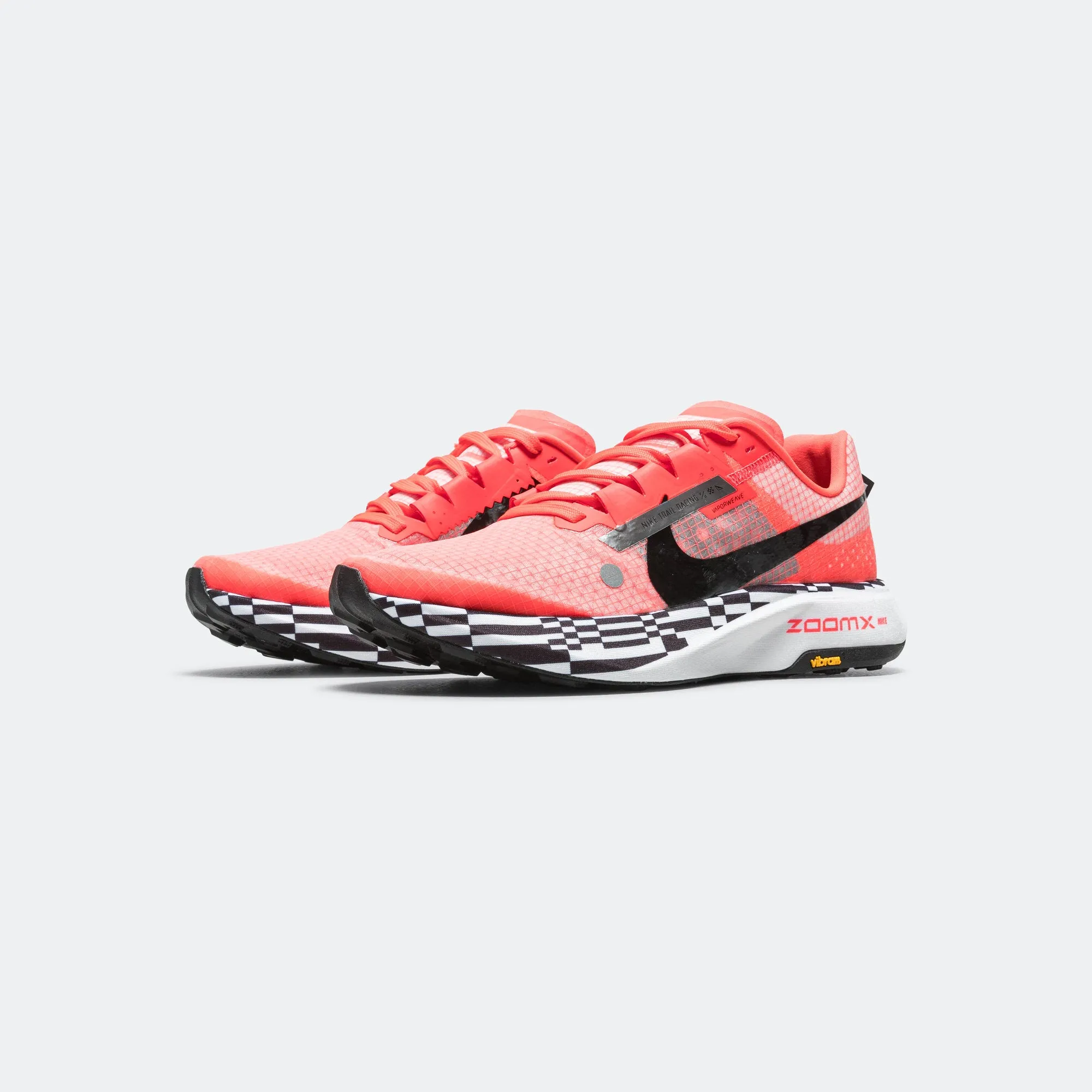 Mens ZoomX Ultrafly Trail - Bright Crimson/Black-White
