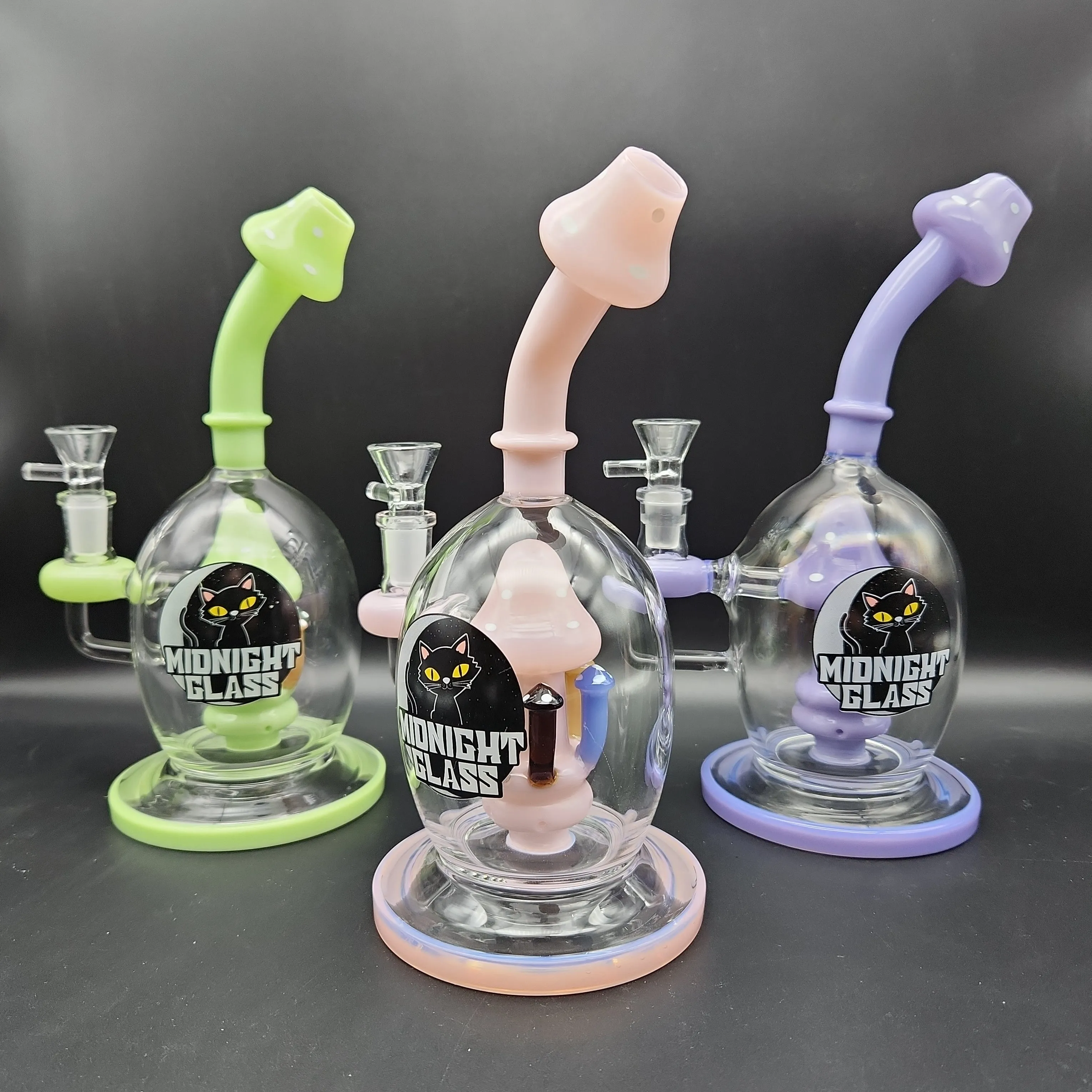Midnights Mushrooms 9 Water Pipe