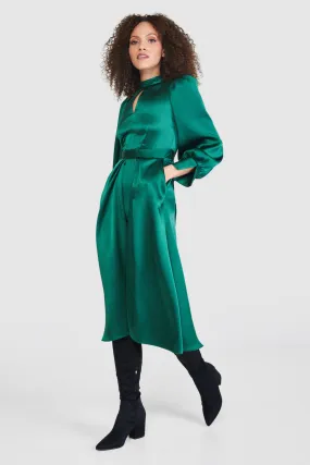 Missouri Green High Low Midi Dress Missouri Green High Low Midi Dress
