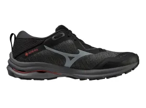 Mizuno Wave Rider GTX (2E Width) - Black/Grey/Red (Mens) Mizuno Wave Rider GTX (2E Width) - Black/Grey/Red (Mens)