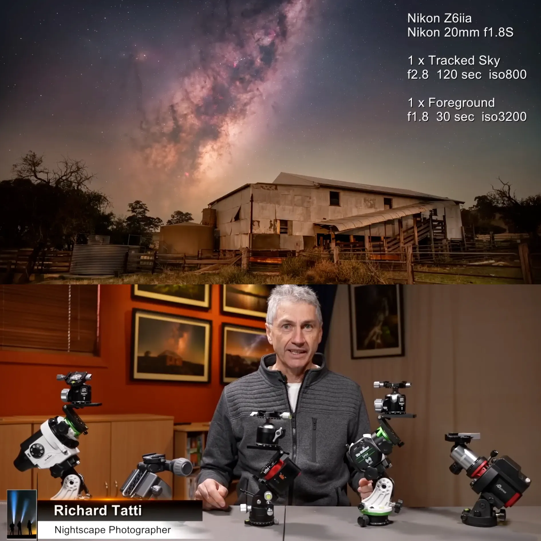 MOVE SHOOT MOVE NOMAD Grab & Go Star Tracker for Beginner and Experienced Photographers,  ๐ Happy Milky Way Season - Do Not Miss Again!