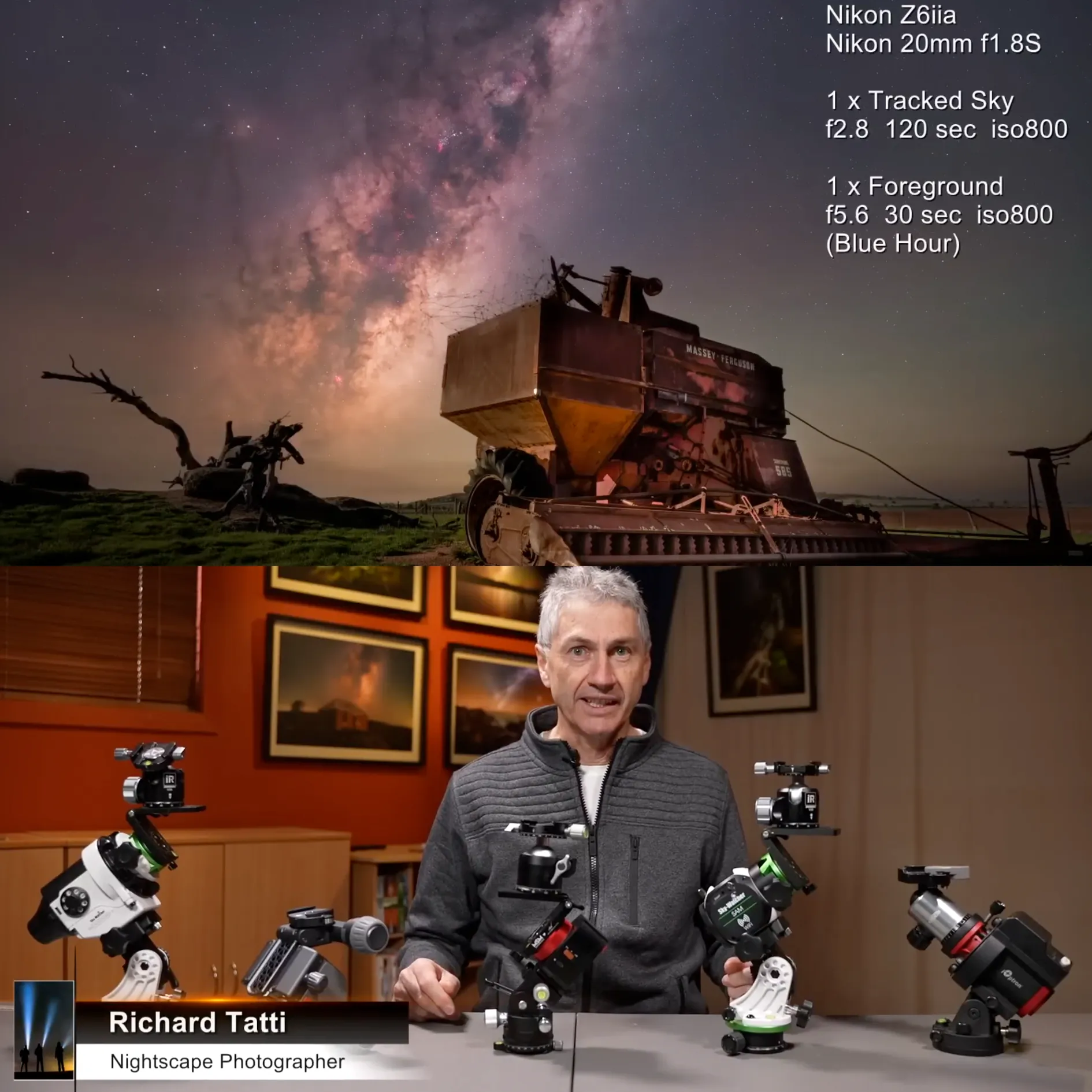 MOVE SHOOT MOVE NOMAD Grab & Go Star Tracker for Beginner and Experienced Photographers,  ๐ Happy Milky Way Season - Do Not Miss Again!