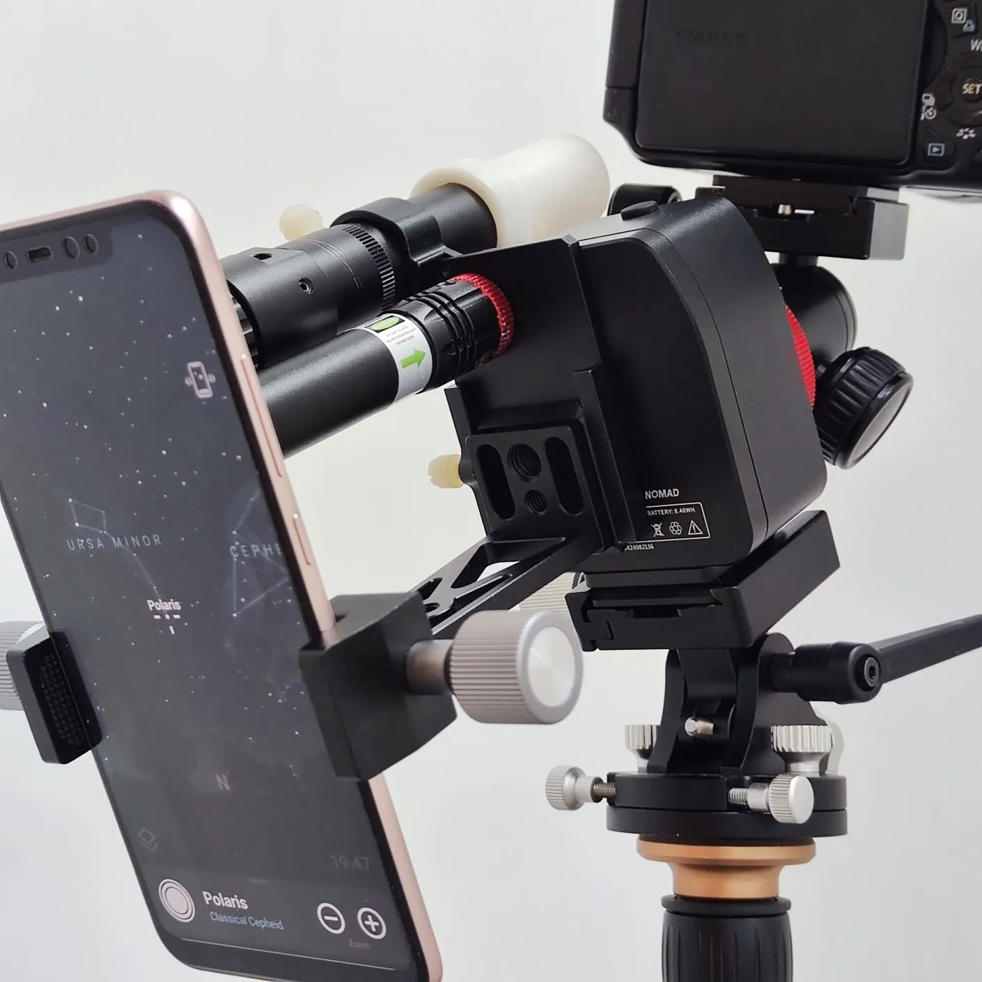 MOVE SHOOT MOVE NOMAD Grab & Go Star Tracker for Beginner and Experienced Photographers,  ๐ Happy Milky Way Season - Do Not Miss Again!