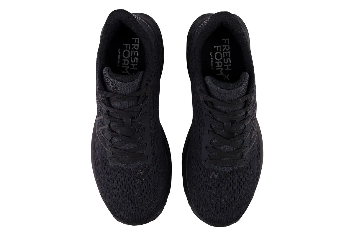 New Balance 880v13 D Black/Black Mens