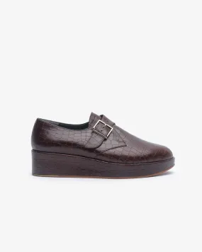 Nonk Shoe in Choc Cocco Nonk Shoe in Choc Cocco