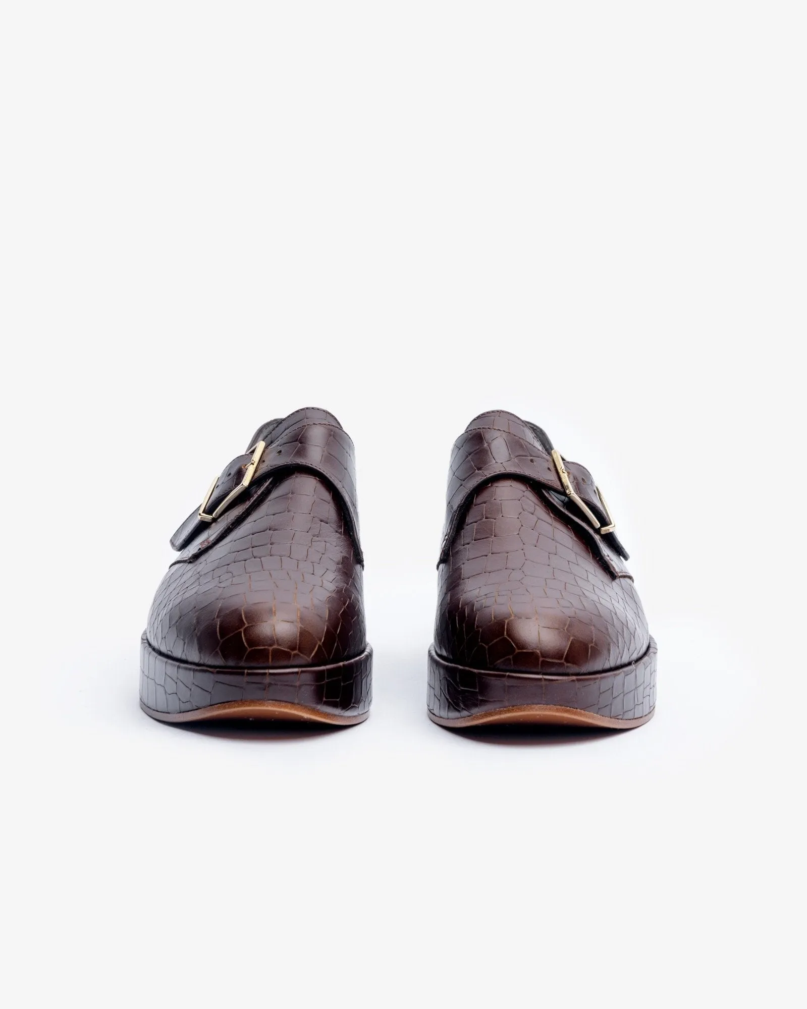 Nonk Shoe in Choc Cocco