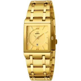 OMOFT Men Luxury Business Quartz Gold wrist watch Waterproof Military style Stainless Steel OMOFT Men Luxury Business Quartz Gold wrist watch Waterproof Military style Stainless Steel