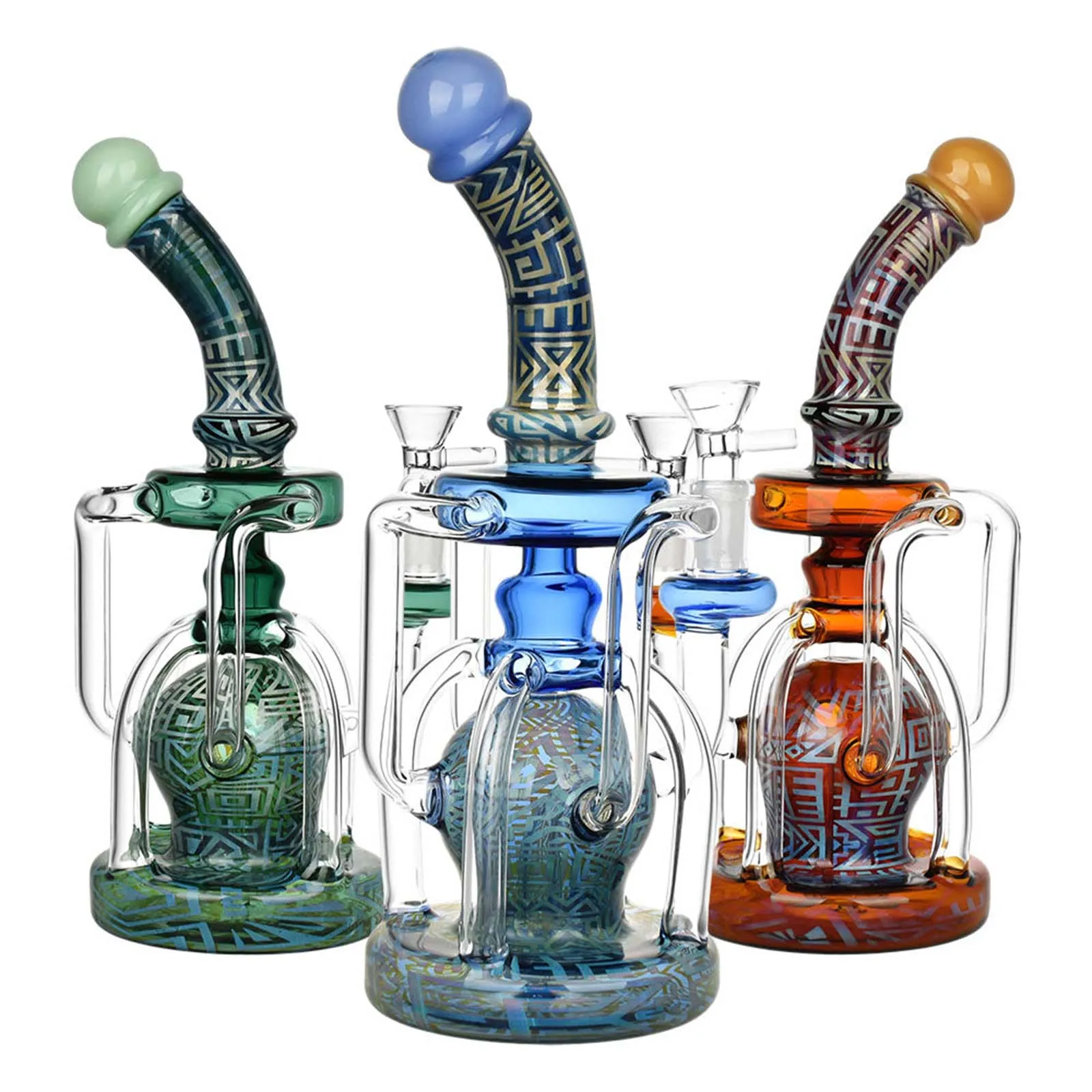 Otherworldly Connection Recycler Bong