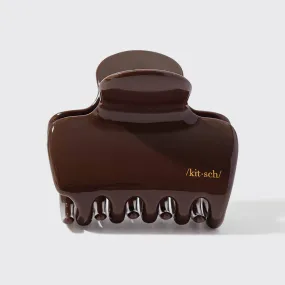 Plastic Puffy Cloud Clip | Chocolate Plastic Puffy Cloud Clip | Chocolate