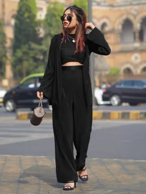 Pleated Short Sleeves Top (Only Top) Pleated Short Sleeves Top (Only Top)