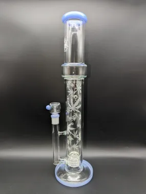 Pulsar Double Wall Perc Tube Water Pipe | 16.75 | 14mm F Pulsar Double Wall Perc Tube Water Pipe | 16.75 | 14mm F
