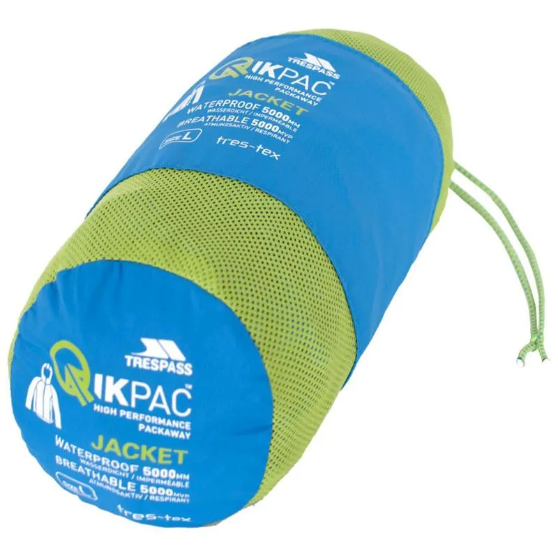 Qikpac - Unisex Packaway Waterproof Jacket