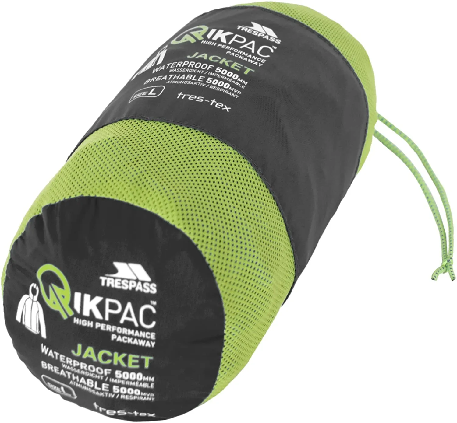 Qikpac - Unisex Packaway Waterproof Jacket