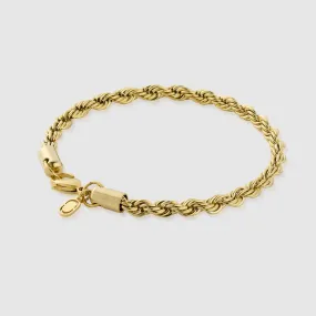 Rope Bracelet (Gold) 5mm Rope Bracelet (Gold) 5mm