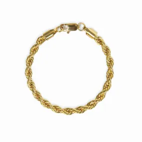 Rope Chain Bracelet - Gold Rope Chain Bracelet - Gold