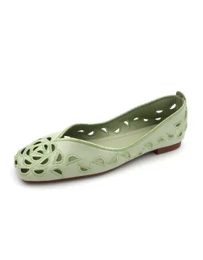 Spring Summer Breathable Square Head Flats 35-41 Spring Summer Breathable Square Head Flats 35-41
