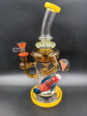Tataoo Glass Under The Sea Recycler | 10.5 | 14mm F Tataoo Glass Under The Sea Recycler | 10.5 | 14mm F
