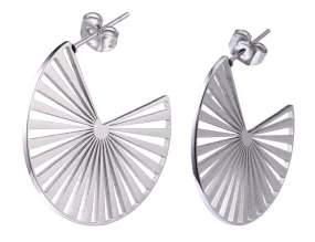 Taylor "Charisma" 18k White Gold Plated Stainless Steel Earrings Taylor "Charisma" 18k White Gold Plated Stainless Steel Earrings