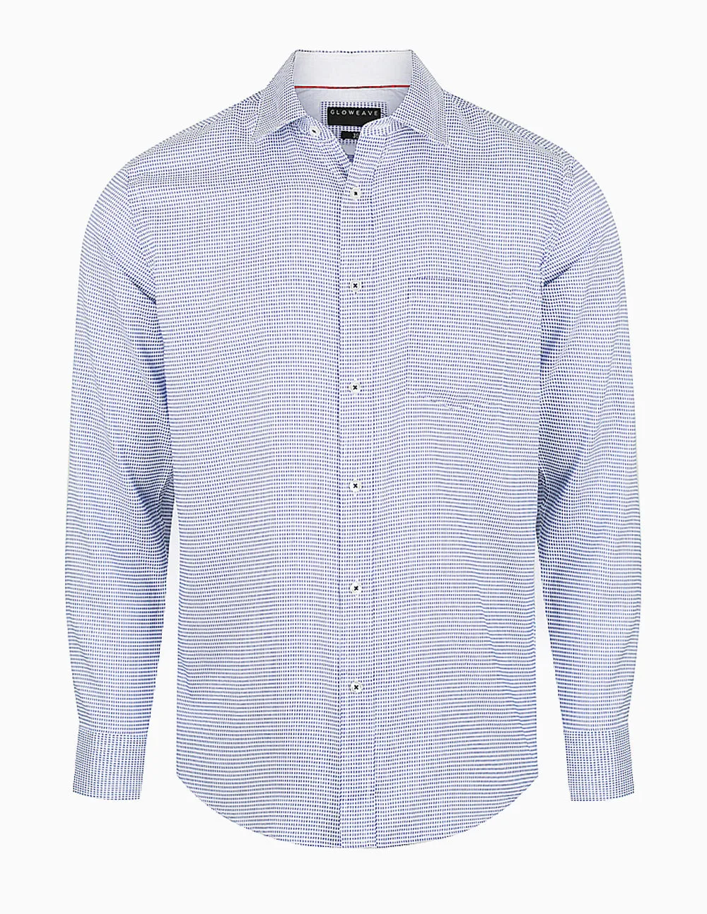 Textured Micro Check Shirt