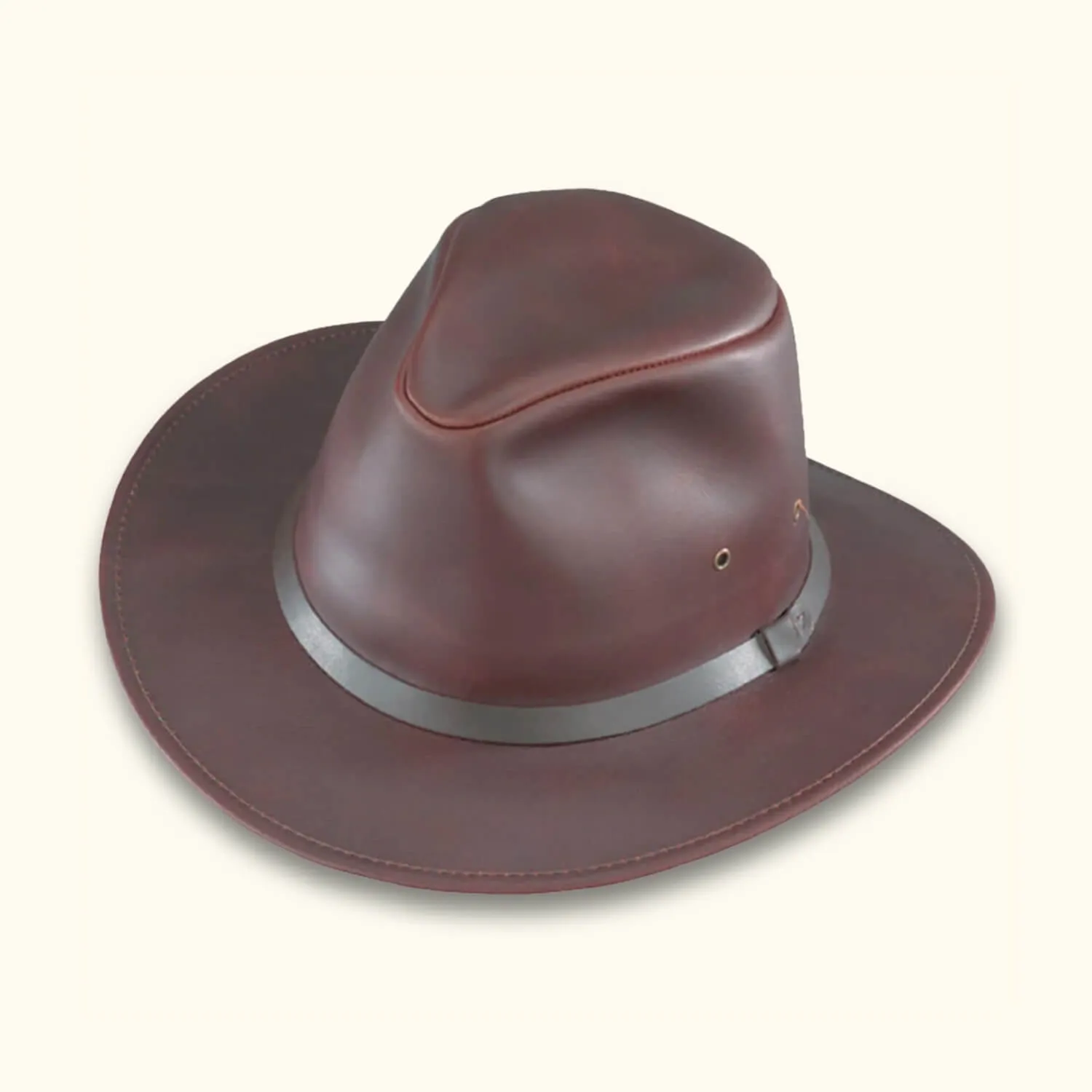 The Osage - Leather Safari Hat For Men