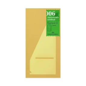 Traveler's Company - 006 Pocket Sticker (Regular) Traveler's Company - 006 Pocket Sticker (Regular)