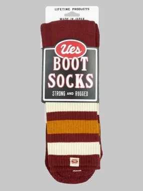 UES Boot Socks Wine UES Boot Socks Wine