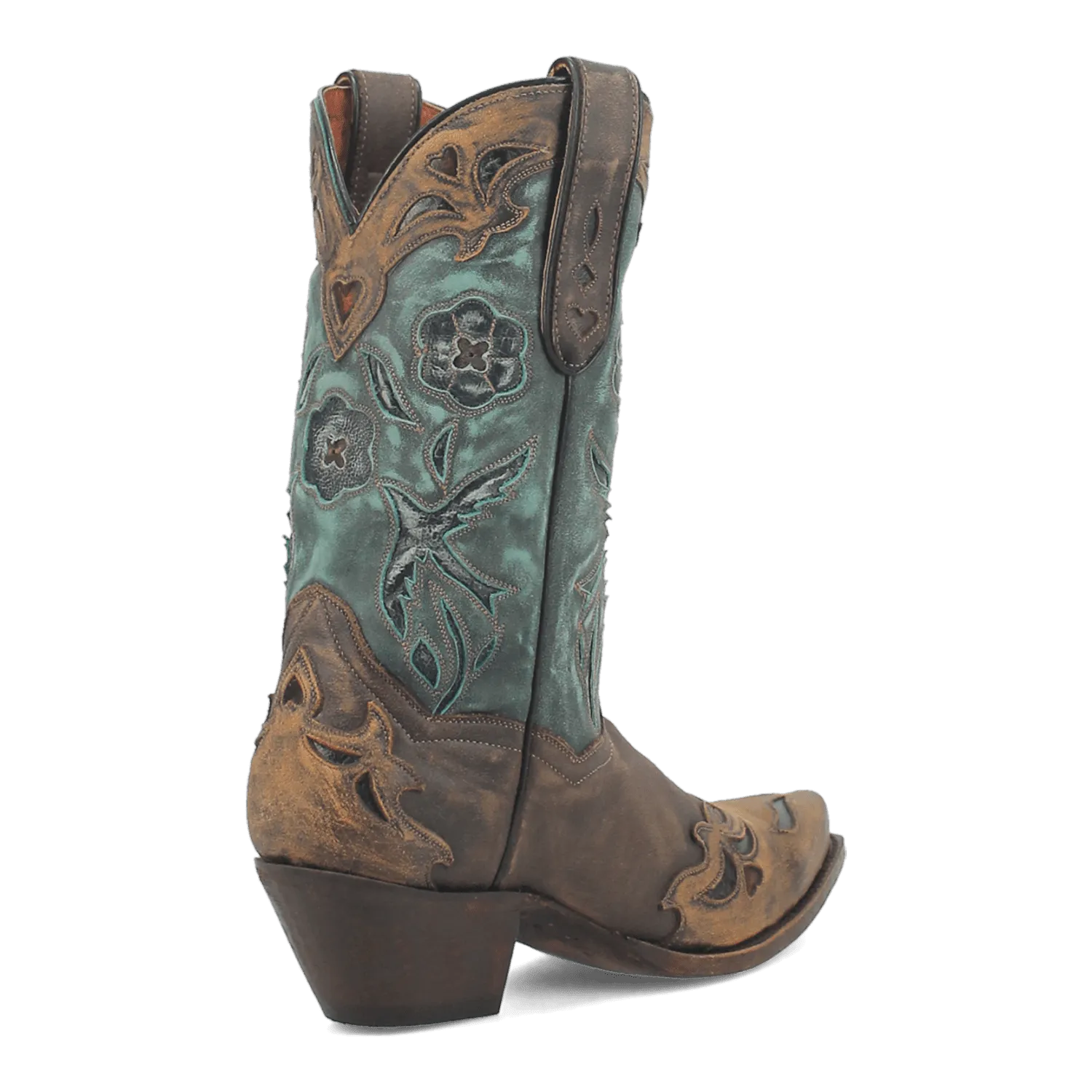 VINTAGE BLUEBIRD LEATHER BOOT