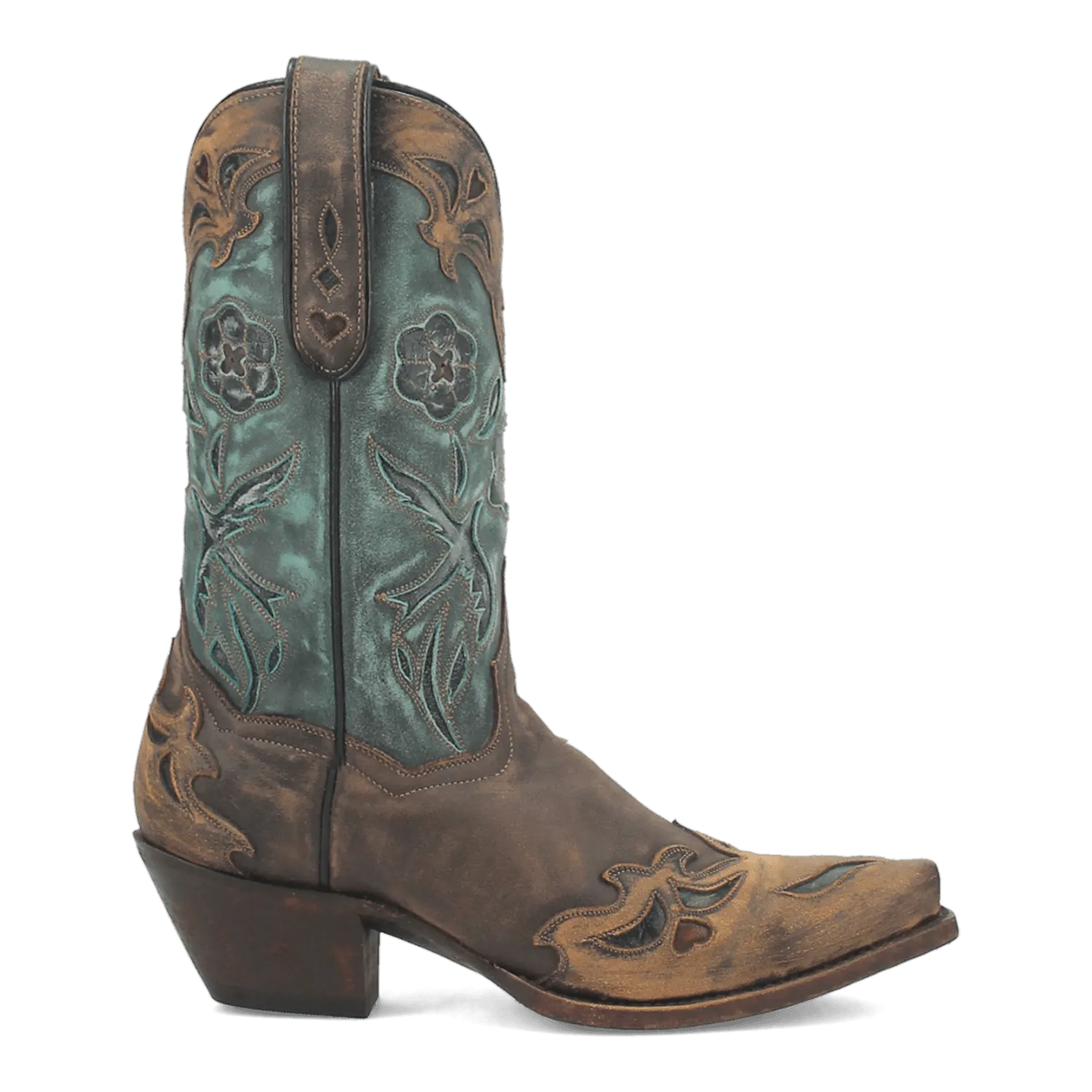 VINTAGE BLUEBIRD LEATHER BOOT