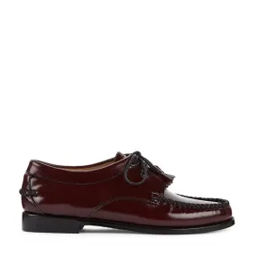 Weejun Tie - Wine Leather Weejun Tie - Wine Leather